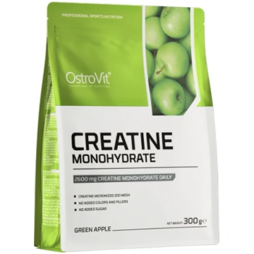OstroVit Creatine Monohydrate Green apple pulveris