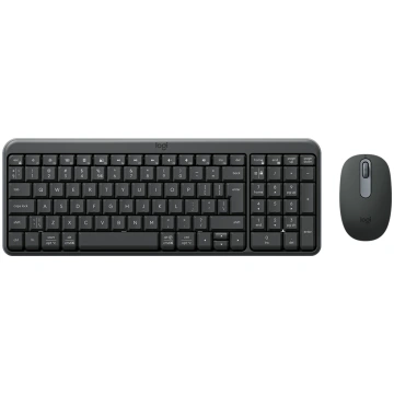 Logitech MK250 Compact, Bluetooth, US, melna - Bez