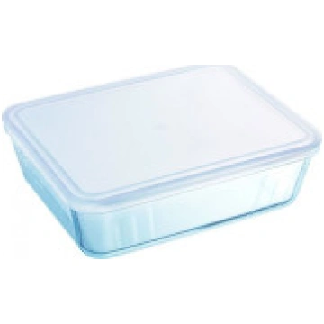 Pyrex C&F pusdienu trauks caurspīdīgs borsilikāta 