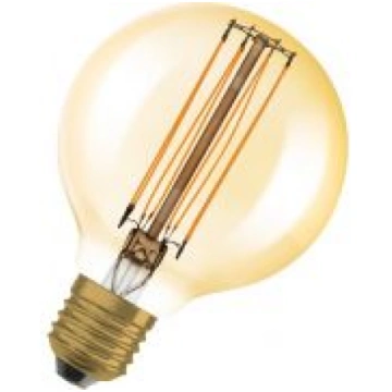 LED Spuldze Vintage 1906 GLOBE 80 DIM 60 8.8W E27 