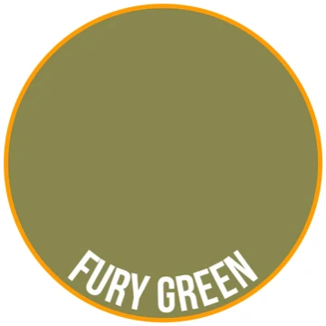 Two Thin Coats: Fury Green - Shadow TRA-10079