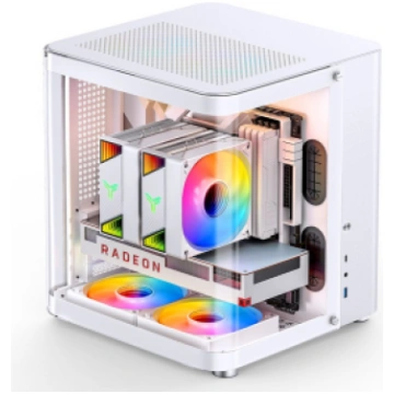 Jonsbo TK-1 2.0 Micro-ATX Case, Tempered Glass - w