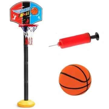 Mini basketbola komplekts ar regulējamu statīvu (l