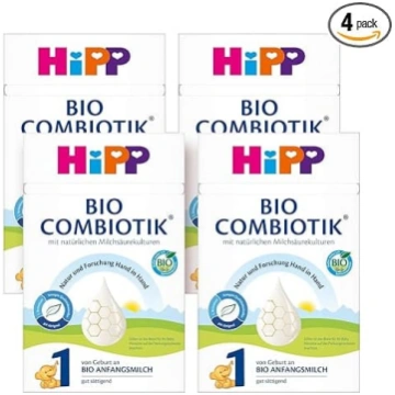 HiPP 1 Organic Combiotics (4 x 600 g), sākotnējais