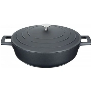 MASTERCLASS ZEMAIS KATLS AR VĀKU 4L, 26CM MELNS, L
