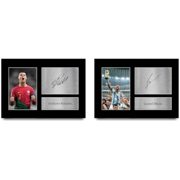 HWC Trading Ronaldo & Messi Dāvanas Drukātā fotogr