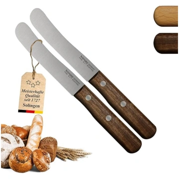 Solingen nazis Walnut Humpback Knife, komplekts ar