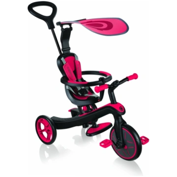 GLOBBER trīsritenis Trike Explorer 4in1 - Red