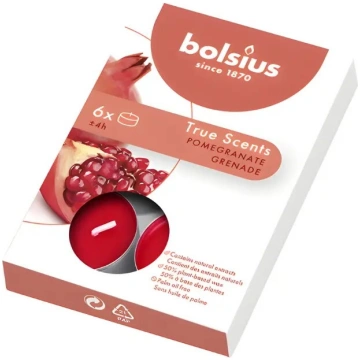Aromātiskās tējas sveces 6 gab. Bolsius True Scent
