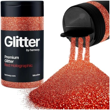 Hemway Red Holographic Glitter Microfine 125 g / 4