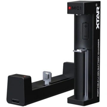 Lādētājs Xtar MC1-C Li-Ion 18650-26650 USB-C