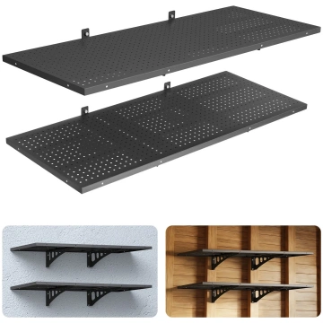 VEVOR VEVOR 2-Tier Heavy Duty Wall Garage Shelving