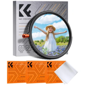 K&F Concept 72mm Black Diffusion Mist Effect 1/4 V