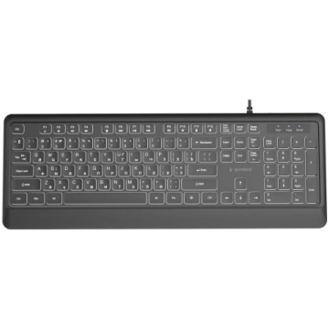 KEYBOARD MULTIMEDIA USB CYRILL/BLACK KB-UML-04-CYR