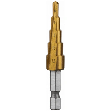 HÖGERT HT6D321 pakāpju urbis 4-12 mm, HEX, 1/4"
