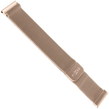 Fixed | Mesh Strap with Quick Release, 18mm, Stain
