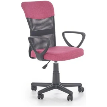 Datorkrēsls - Timmy (Pink/Black) HALMAR