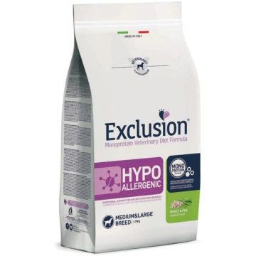 Exclusion monoprotein veterinary diet formula dog 