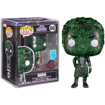 Funko POP! Art Series Marvel Black Panther Nakia 6