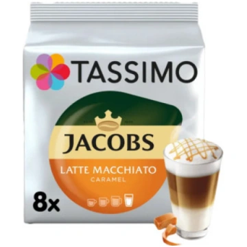 Kafijas kapsulas Tassimo Latte Macchiato Caramel (