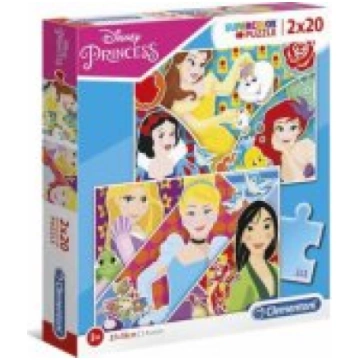 Clementoni Clementoni Puzzle 2x20 Elements Princes