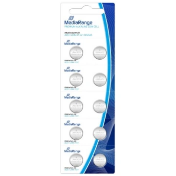 BATTERY ALKALINE LR44 1.5V/10PCS MRBAT113 MEDIARAN
