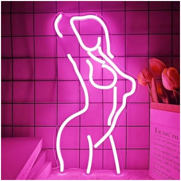„Lady Neon Signs“ regulējamas spilgtuma LED neona 