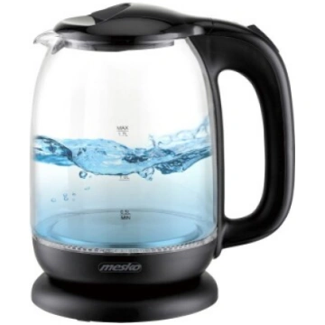 Mesko Kettle MS 1302b Electric, 2200 W, 1.7 L, Gla