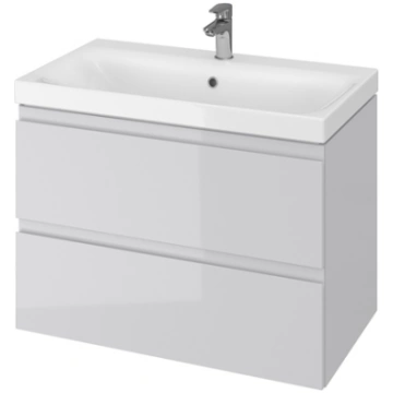 Cersanit Moduo szafka 80 cm podumywalkowa szara S5