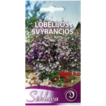 Lobēlija nokarenā Cascade Mix sēklas 0,1gr Sēkluva