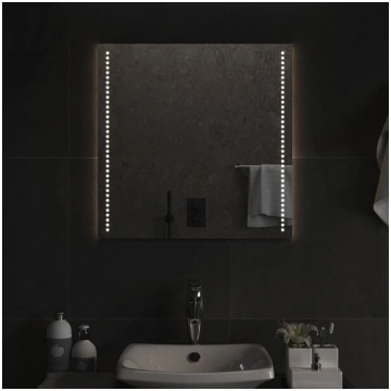 LED vannas istabas spogulis, 60x60cm vidaXL