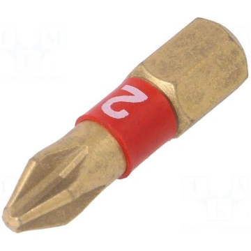 Screwdriver bit | Phillips | PH2 | Overall len: 25