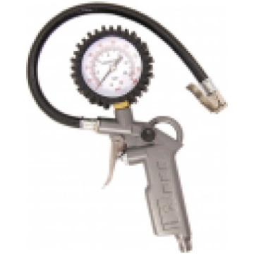 Riepu pump. pistole ar manometru 0-12 bar