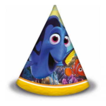 Paper hats "Finding Dory" , 6 pcs
