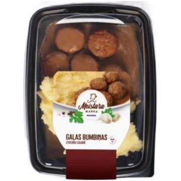 Gaļas bumbiņas zviedru gaumē MEISTARA MARKA 350g -