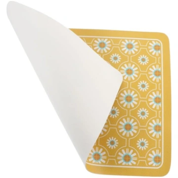 OUNONA Place Mat with Floral Pattern, Heat Resista