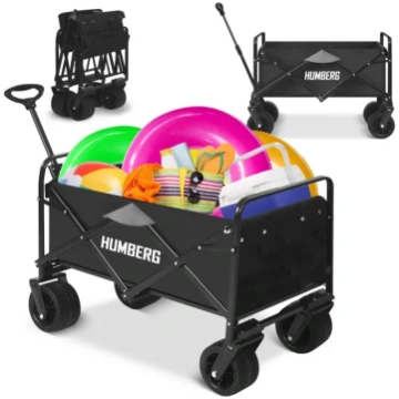 Humberg HM-512 Saliekamie dārza rati 100L