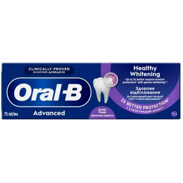 Oral-B Advanced Healthy Whitening Arctic Fresh zob