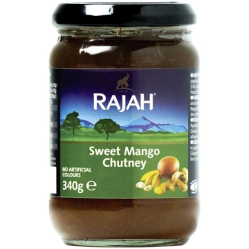 Rajah mango čatnijs – maigs, augļu garšā, nedaudz 