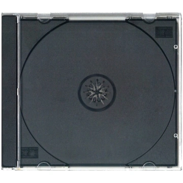 Omega CD case Jewel PL black 5907595452724 5907595