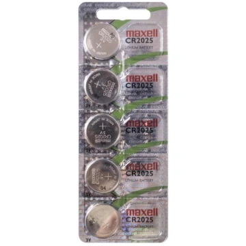 MAXELL Battery specialized CR2025 5 pieces MX-1312