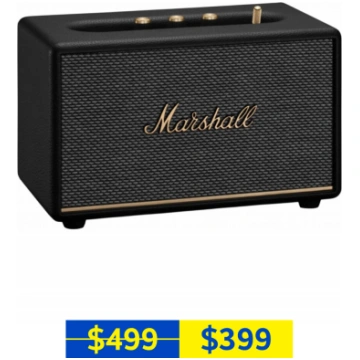 Marshall Acton III Home Bluetooth Speaker (Black)