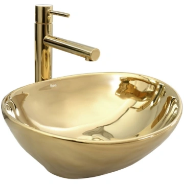 REA Countertop REA izlietne Sofia Gold REA-U9015