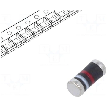 Diode: rectifying | SMD | 100V | 0.5A | 1.5us | DO