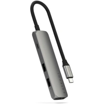 Satechi 4-in-1 Usb-c Slim Multiport Adapteris 4k -