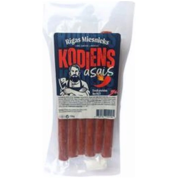 Uzkodu desiņas Asais Kodiens RM 110g