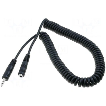 Cable | Jack 3.5mm socket,Jack 3.5mm plug | 3m | b