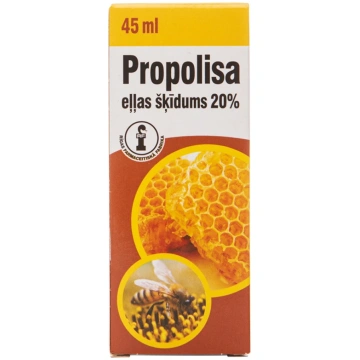 Propolisa eļļas sķīdums, 45 ml