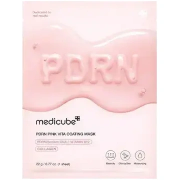 Medicube Pdrn Pink Vita Coating Mask - Sheet Mask 