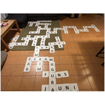 Lietots - KRUSTVĀRDU SCRABBLE BigGames.lv